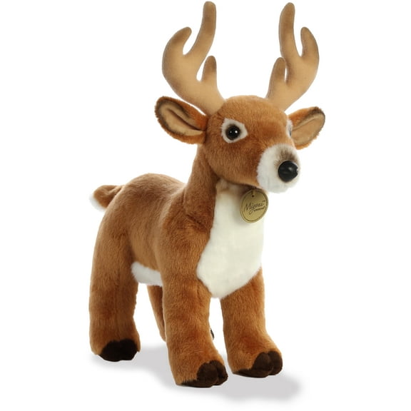 Aurora - Large Brown Miyoni - 15" Deer - Realistic Stuffed Animal