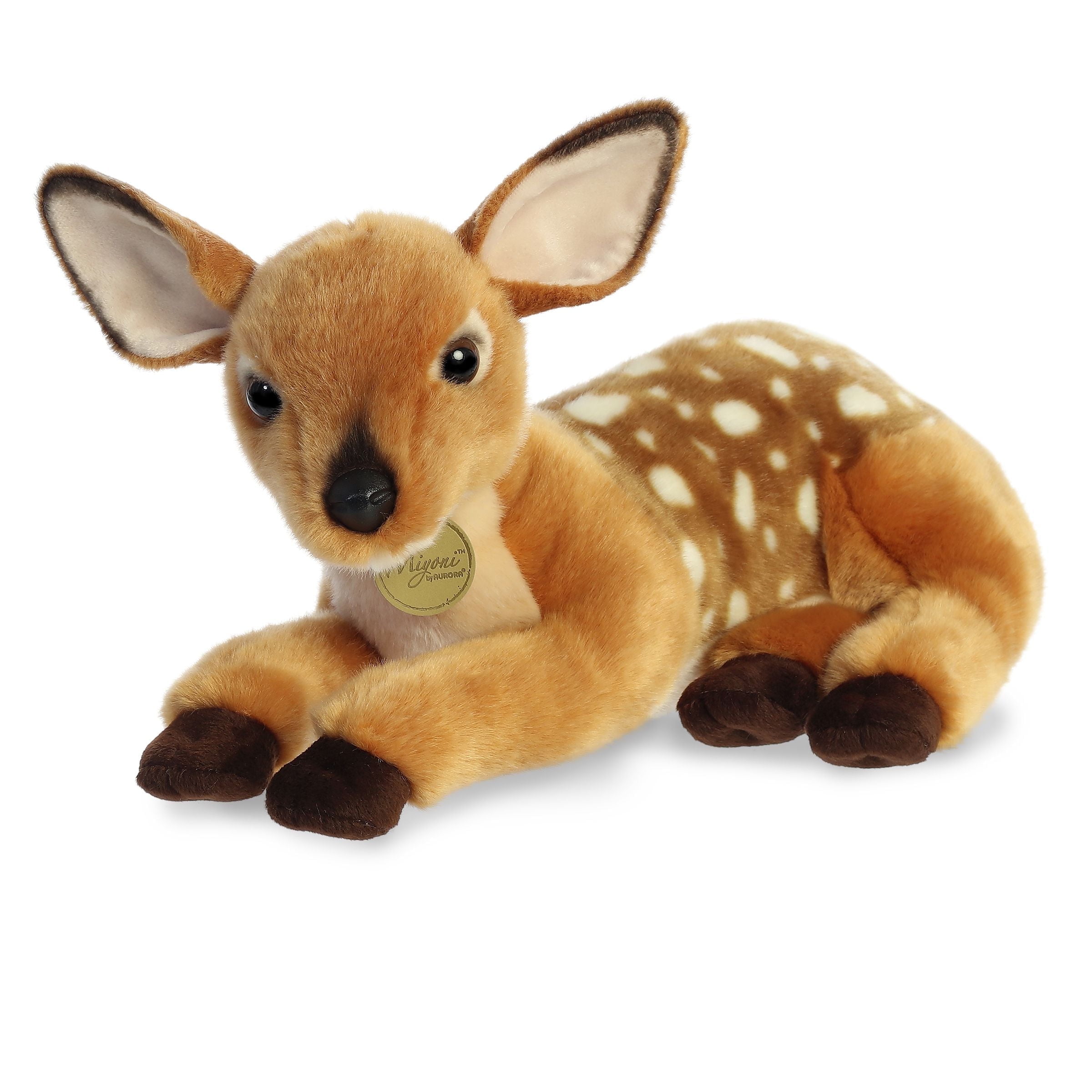 Curled Deer Stuffed Animal