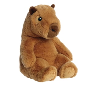 Aurora - Large Brown Sluuumpy - 11" Da Capybara - Cozy Stuffed Animal