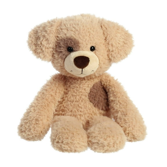 Aurora - Large Brown Spriggies - 13" Dog Mac - Textured Stuffed Animal