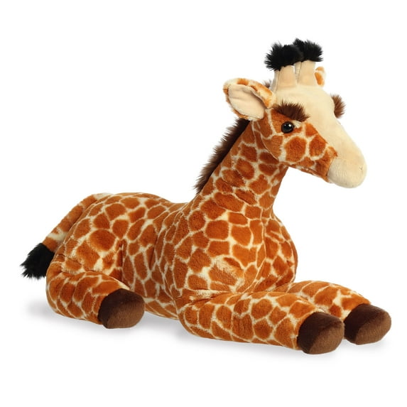 Aurora 25 in. Adorable Super Flopsie Giraffe Playful Ease Timeless Companions Stuffed Animal Toy, Brown