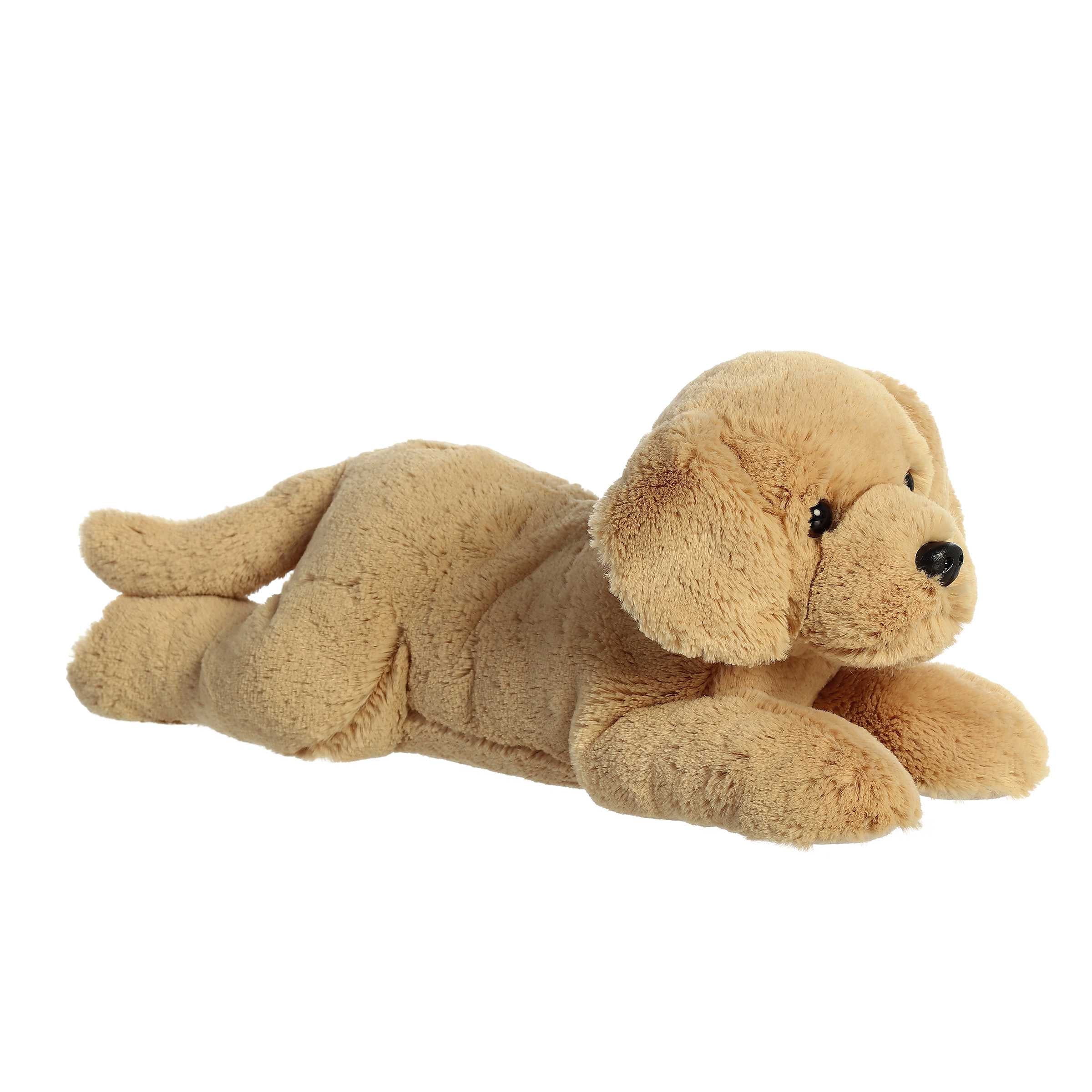 "Aurora - Grand Flopsie Goldie Retriever, Large 16.5"" Realistic Golden ...