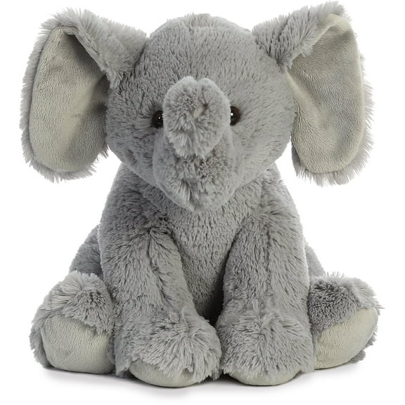 Aurora - Large Gray - 12" Elephant - Cuddly Stuffed Animal
