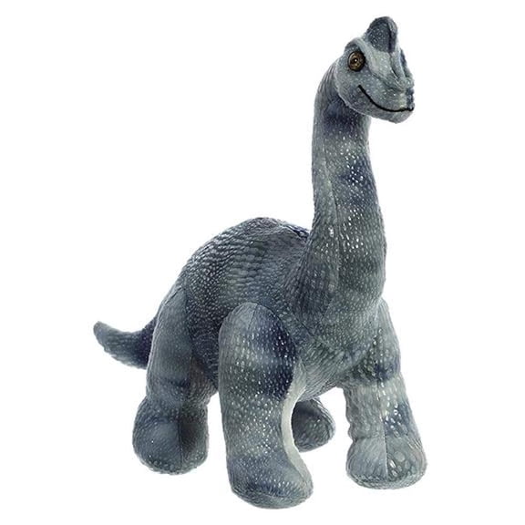 Aurora - Large Gray Dinos & Dragons - 13" Diplodocus - Ferocious Stuffed Animal