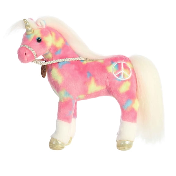 Aurora - Large Pink Breyer - Showstoppers 11.5" Keep The Peace - Exquisite Stuffed Animal