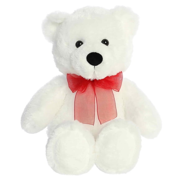 Aurora - Large White - 11.5" Bear - Cuddly Stuffed Animal