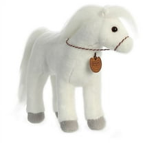 Aurora - Large White Breyer - 11" Arabian - Exquisite Stuffed Animal