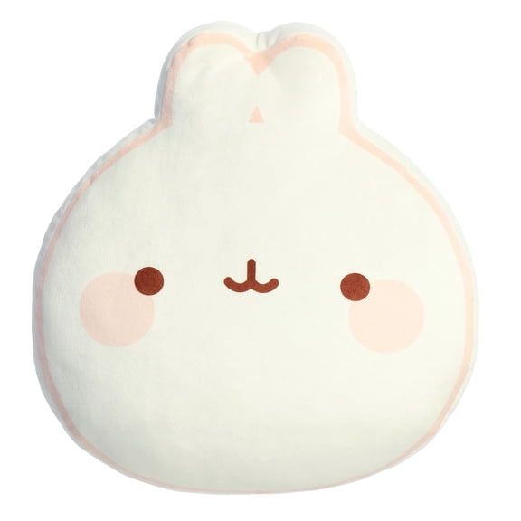 Aurora - Large White Molang - 14" Squishy Molang - Playful Stuffed Animal