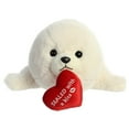 thumbnail image 1 of Aurora - Val Sayings - 13" Sealed With A Kiss Seal Plush, 1 of 4
