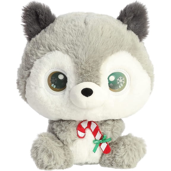 Aurora - Lenticular - 6" Snowflake Husky