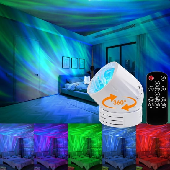 Aurora Lights Projector: Aurora Projector Northern Lights Projector, Aurora Borealis Light Projector Night Light Kids Bedroom, Gift for Kids Girls boy, 68 Colors Mood Lighting, Cool Room Decor