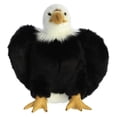 thumbnail image 1 of Aurora - Medium Black Wild Life - 11" Regal Eagle - Playful Stuffed Animal, 1 of 4