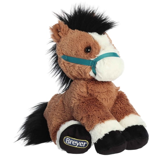 Aurora - Medium Brown Breyer - Bridle Buddies 9" Bay Horse - Exquisite Stuffed Animal