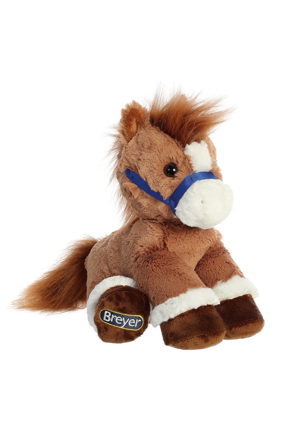 - Medium Brown Breyer - Bridle Buddies - 11 Chestnut Horse - Exquisite Stuffed Animal