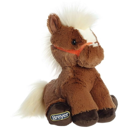 Aurora - Medium Brown Breyer - Bridle Buddies 11" Flaxen Horse - Exquisite Stuffed Animal