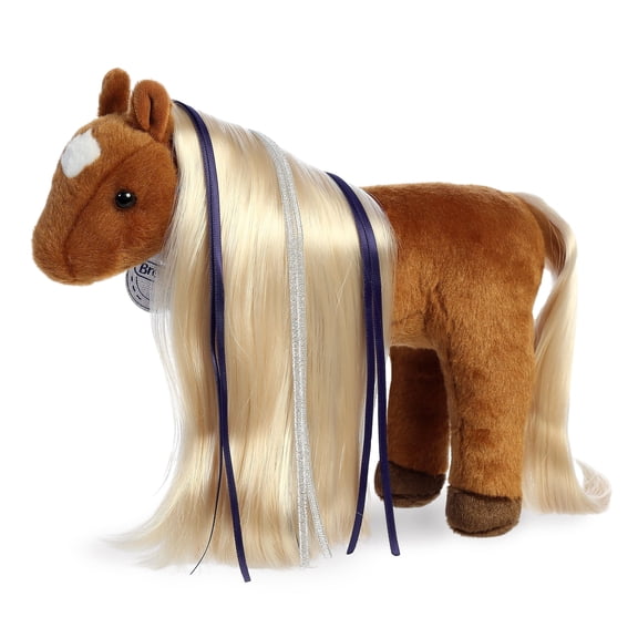 Aurora - Medium Brown Breyer - Mane Event - 10" Copper - Exquisite Stuffed Animal