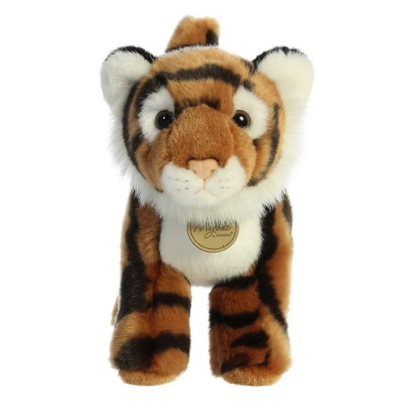 Aurora - Medium Brown Miyoni - 9" Bengal Tiger - Realistic Stuffed Animal