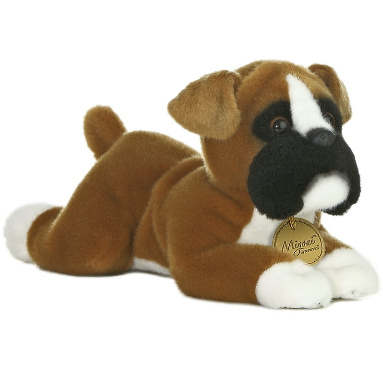 Boxer dog 2024 soft toy