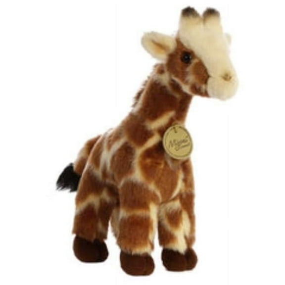 Aurora - Medium Brown Miyoni - 12" Giraffe - Realistic Stuffed Animal