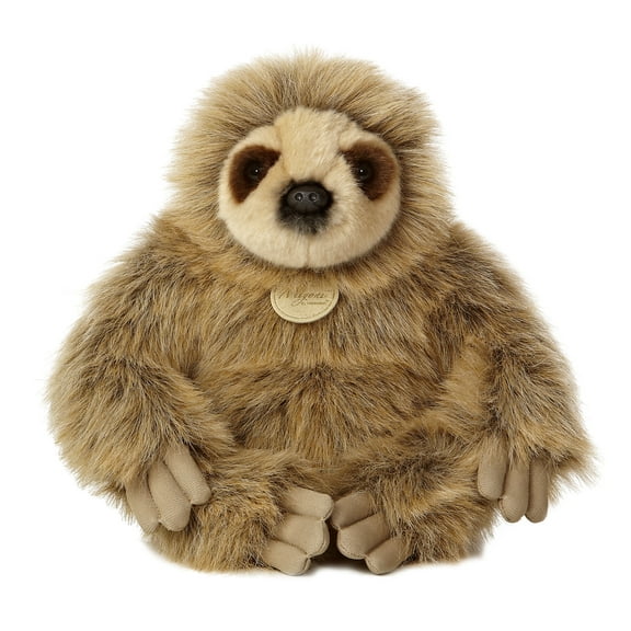 Aurora - Medium Brown Miyoni - 11.5" Sloth - Realistic Stuffed Animal