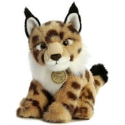 Aurora - Medium Brown Miyoni Tots - 9" Lynx - Adorable Stuffed Animal