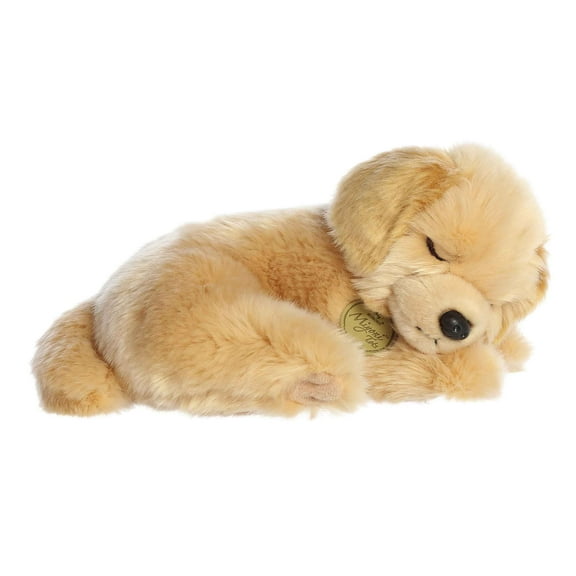 Aurora - Medium Brown Miyoni Tots - 10" Sleepy Golden Retriever Pup - Adorable Stuffed Animal