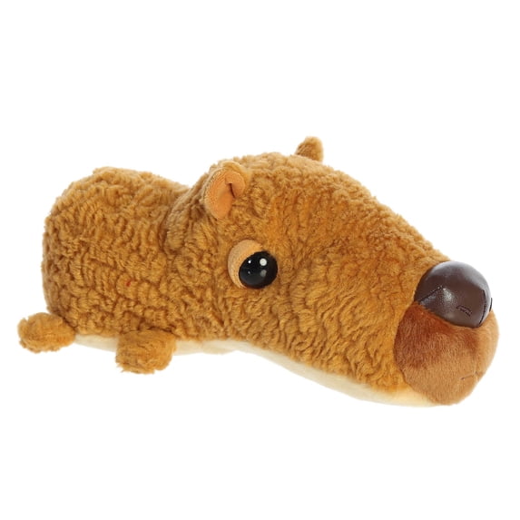 Aurora - Medium Brown Schnozzles - 11" Cameron Capybara - Playful Stuffed Animal