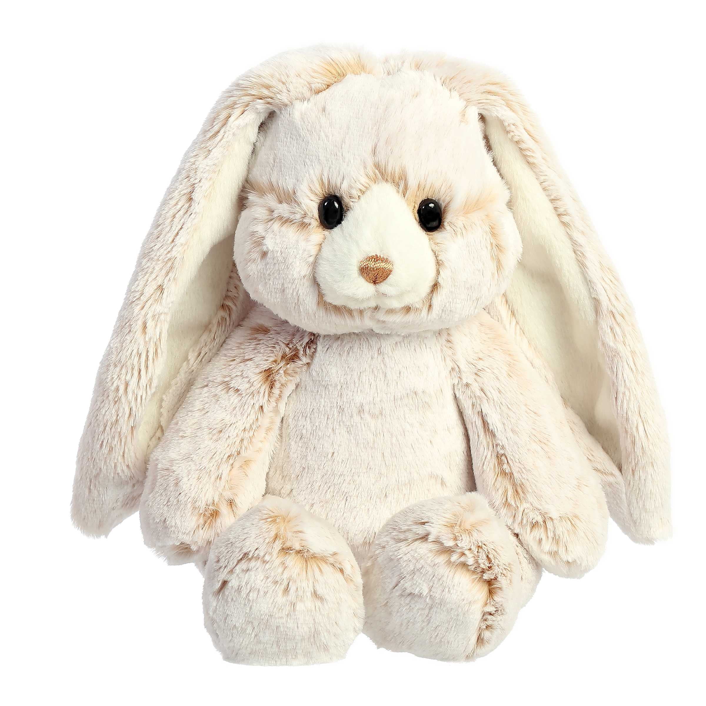 Aurora Medium Brown Spring 12" Mopsy Bunny Vibrant Stuffed Animal