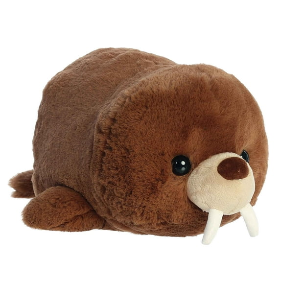 Aurora - Medium Brown Spudsters - 12" William Walrus - Adorable Stuffed Animal