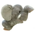 thumbnail image 1 of Aurora - Medium Gray Hand Puppet - 10" Elephant - Interactive Stuffed Animal, 1 of 2