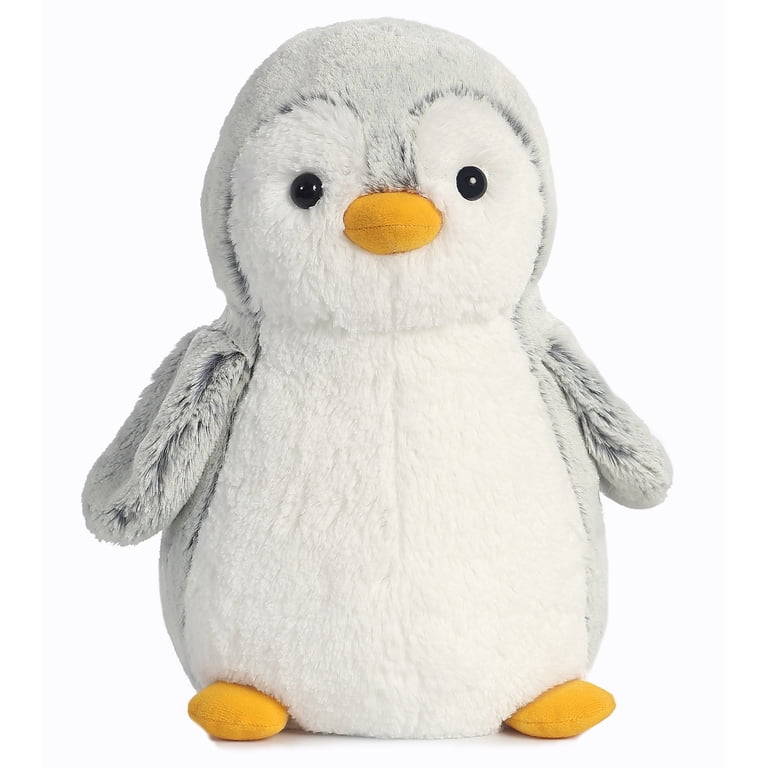  grey pompom ラージ 鳥 絶版 ぬいぐるみ　55cm Aurora - Medium Gray PomPom Penguin - 11