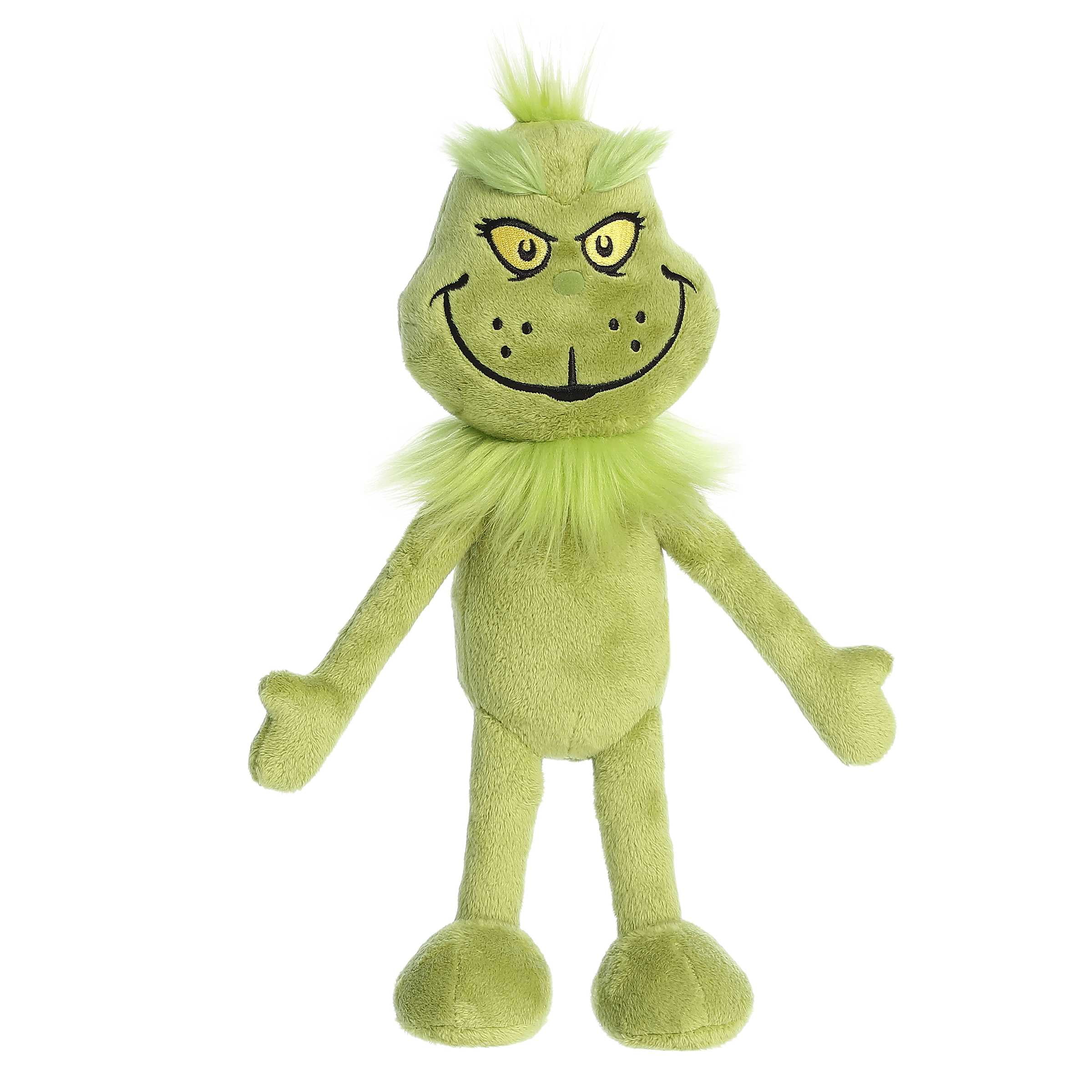 Aurora - Medium Green Dr. Seuss - 12" Grinch Armature - Whimsical Stuffed Animal - Walmart.com