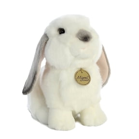 Aurora - Medium Grey Miyoni - 8" Lop Eared Rabbit - Realistic Stuffed Animal