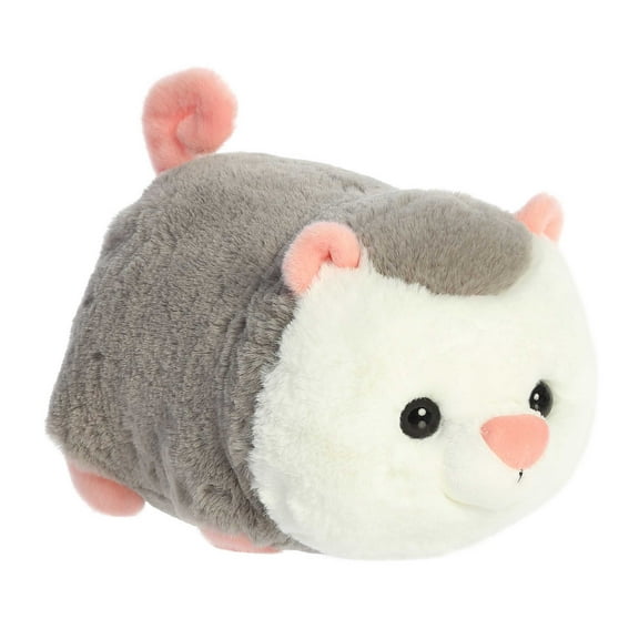 Aurora - Medium Grey Spudsters - 11" Odin Opossum - Adorable Stuffed Animal