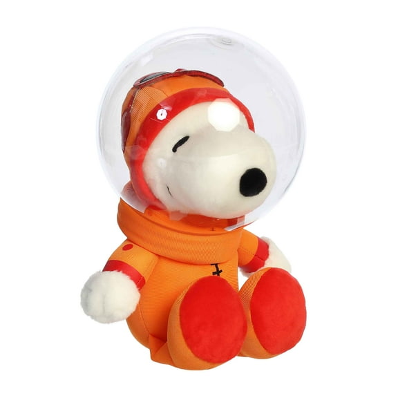 Aurora - Medium Helmet Peanuts - 11.5" Astronaut Snoopy - Adorable Stuffed Animal