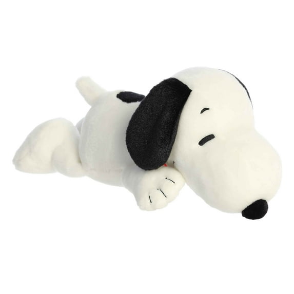 Aurora - Medium Laying Peanuts - 11.5" Snoopy - Adorable Stuffed Animal