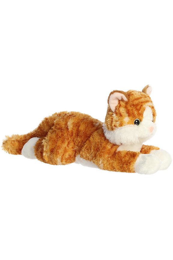 - Medium Orange Flopsie - 12" Chester - Adorable Stuffed Animal