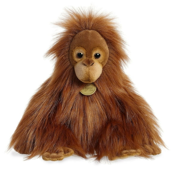 Aurora - Medium Orange Miyoni Tots - 8.5" Baby Orangutan - Adorable Stuffed Animal