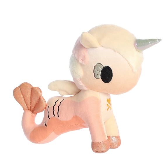 Aurora - Medium Orange tokidoki - 9.5" Mermicorno - Searena - Enchanting Stuffed Animal