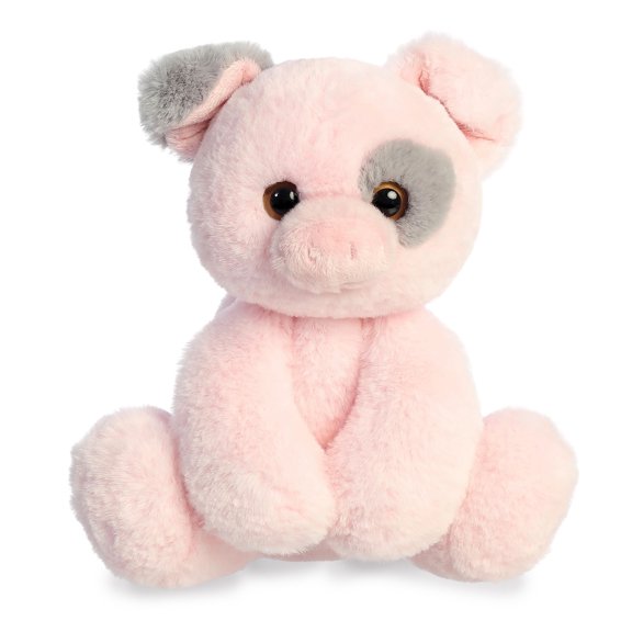 Aurora - Medium Pink Flopsie - 12.5" Parsley Piglet - Adorable Stuffed Animal