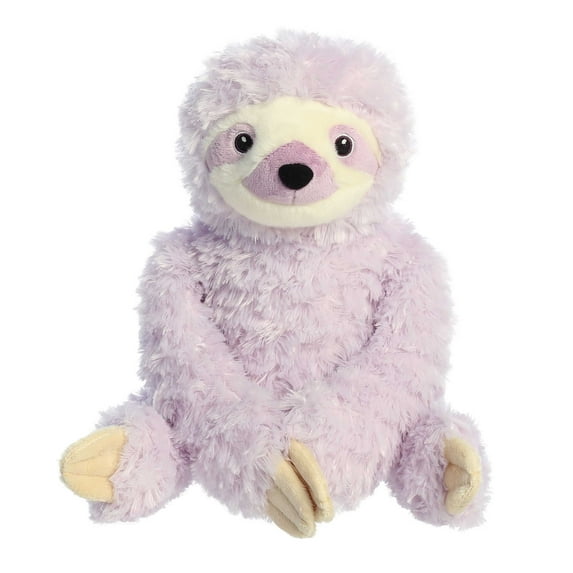 Aurora - Medium Purple Destination Nation - 10" Purple Sloth - Adventurous Stuffed Animal