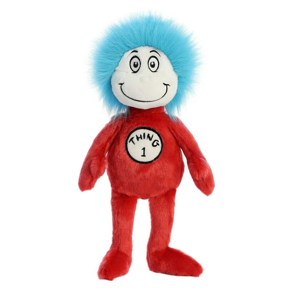 Aurora - Medium Red Dr. Seuss - 12" Thing One - Whimsical Stuffed Animal