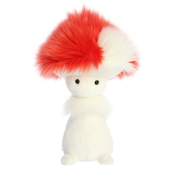 Aurora - Medium Red Fungi Friends - 11" Aspen - Vibrant Stuffed Animal