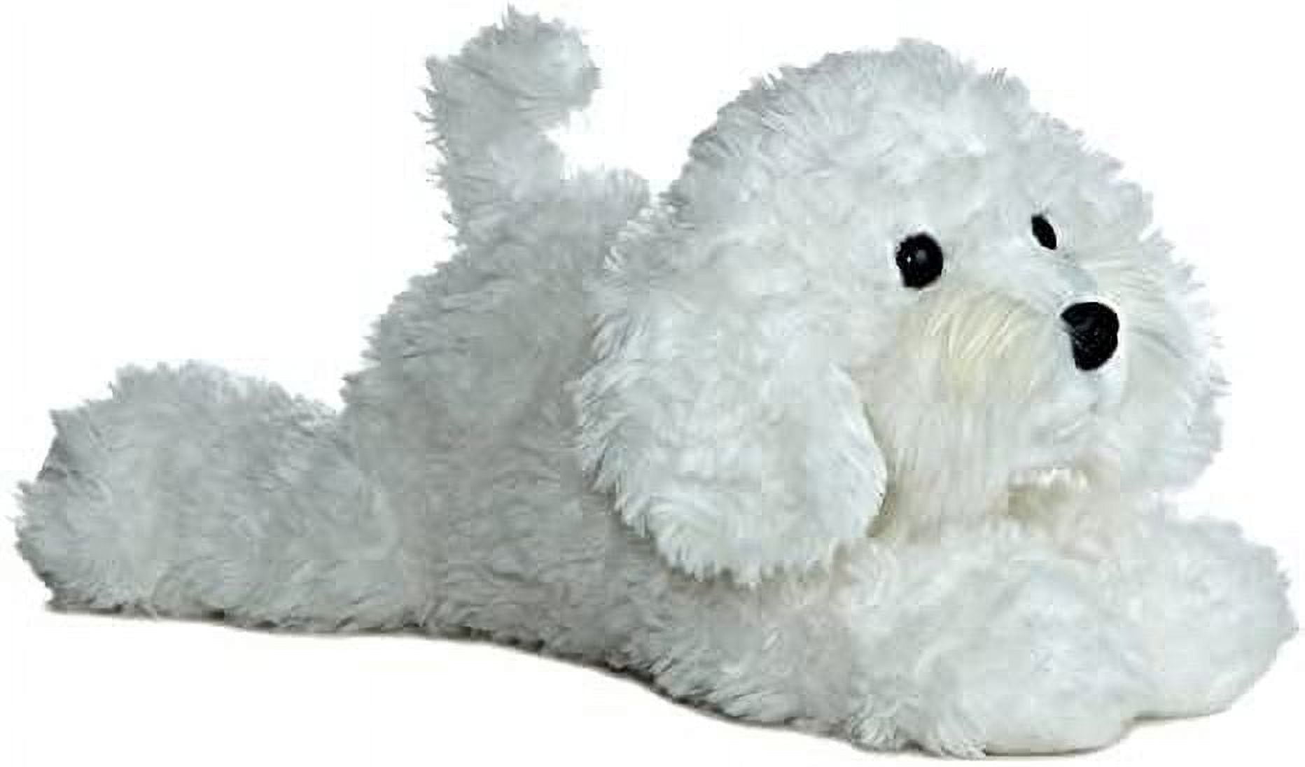 AURORA WORLD Aurora - Medium White Flopsie - 12" Bonita - Adorable Stuffed Animal