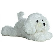 Aurora - Medium White Flopsie - 12" Bonita - Adorable Stuffed Animal