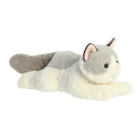 Aurora - Medium White Flopsie - 13.5" Nico Ragdoll - Adorable Stuffed Animal