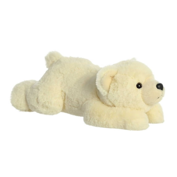 Aurora - Medium White Flopsie - 13" Polaris Polar Bear - Adorable Stuffed Animal