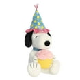 thumbnail image 1 of Aurora - Medium White Peanuts - 16" Birthday Snoopy - Adorable Stuffed Animal, 1 of 4