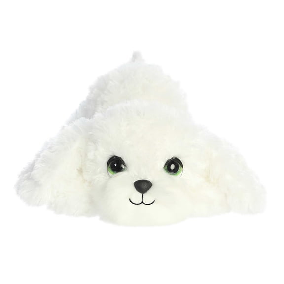 Aurora - Medium White Playful Pretties - 10" Morgan Maltese - Adorable Stuffed Animal