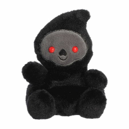 Aurora - Mini Black Spooky Stuffed Animal - 5" Omen Grim Reaper - Palm Pals